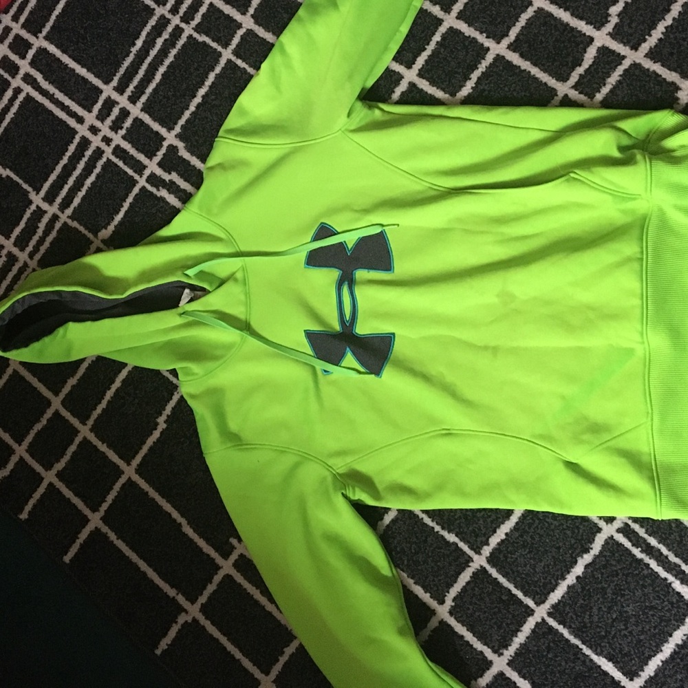 Neon green sweatshirt